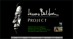 Desktop Screenshot of jamesbaldwinproject.org