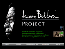 Tablet Screenshot of jamesbaldwinproject.org